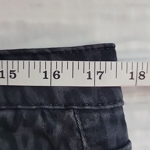 Wit & Wisdom leopard print slim fit ankle pants Women's Size 12 - Picture 11 of 13